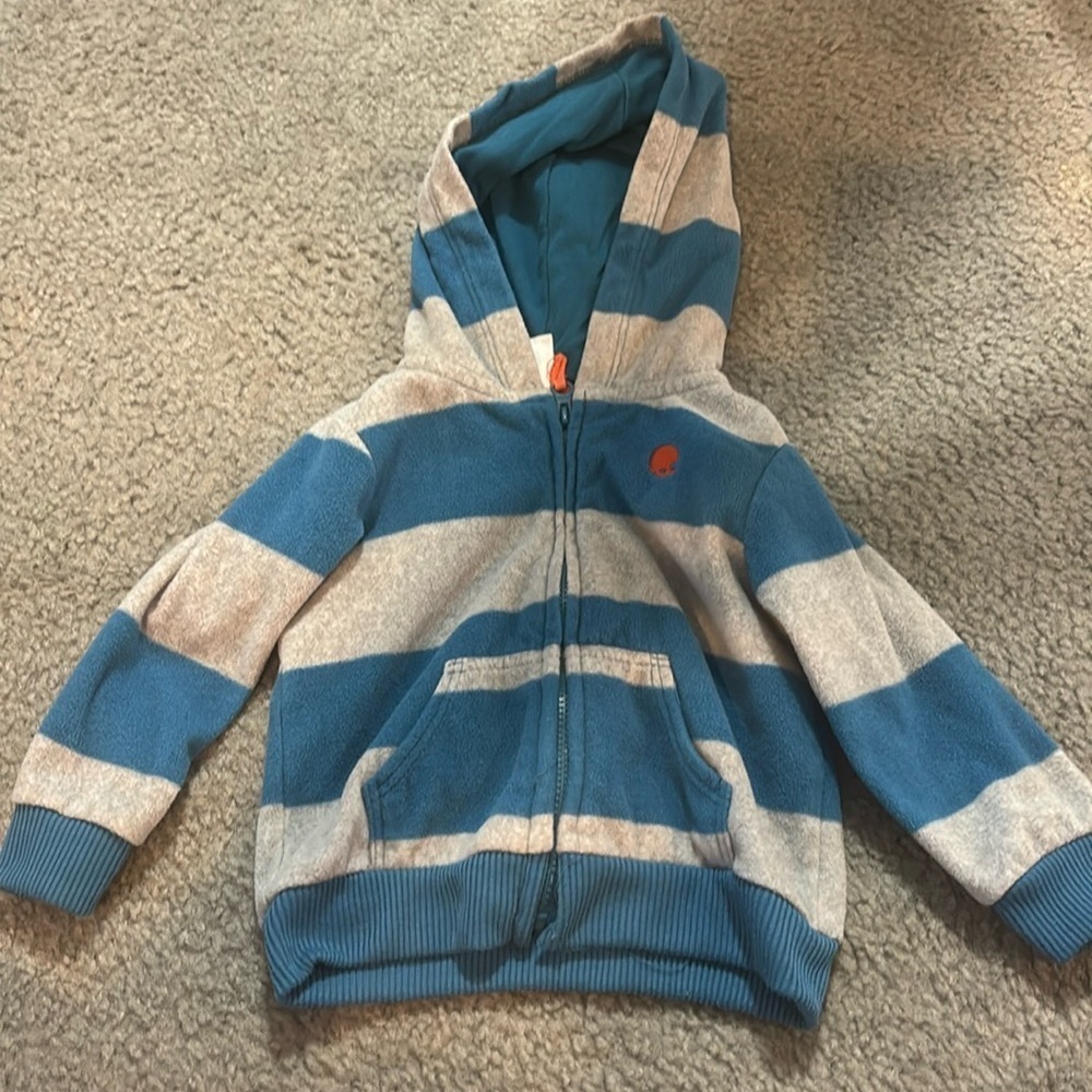 Carter Hooded Jacket/ sweatshirt. Soft and comfortable